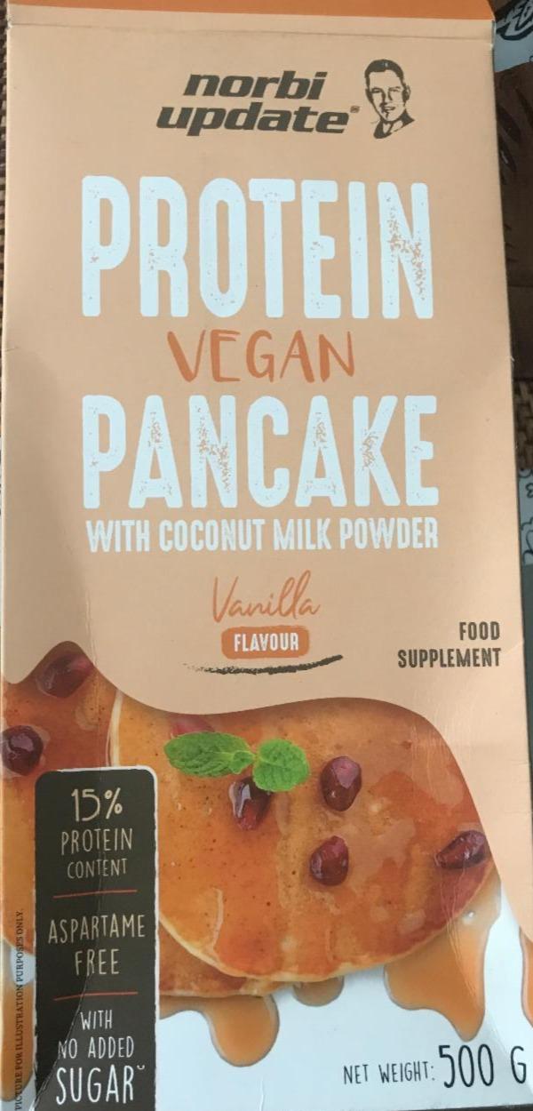 Fotografie - Protein vegan pancake with coconut milk powder vanilla Norbi Update