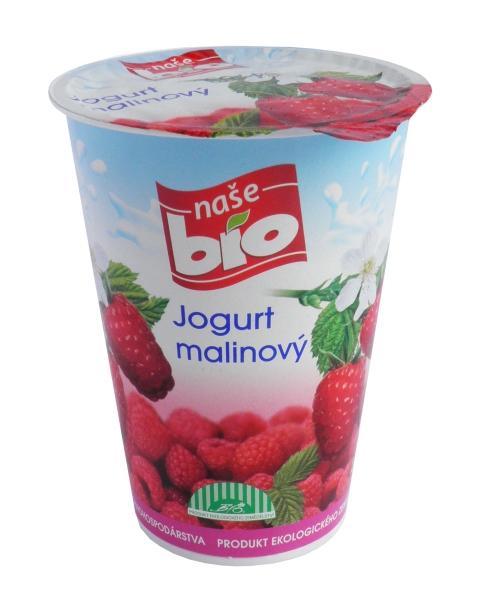 Fotografie - Naše Bio jogurt malinový