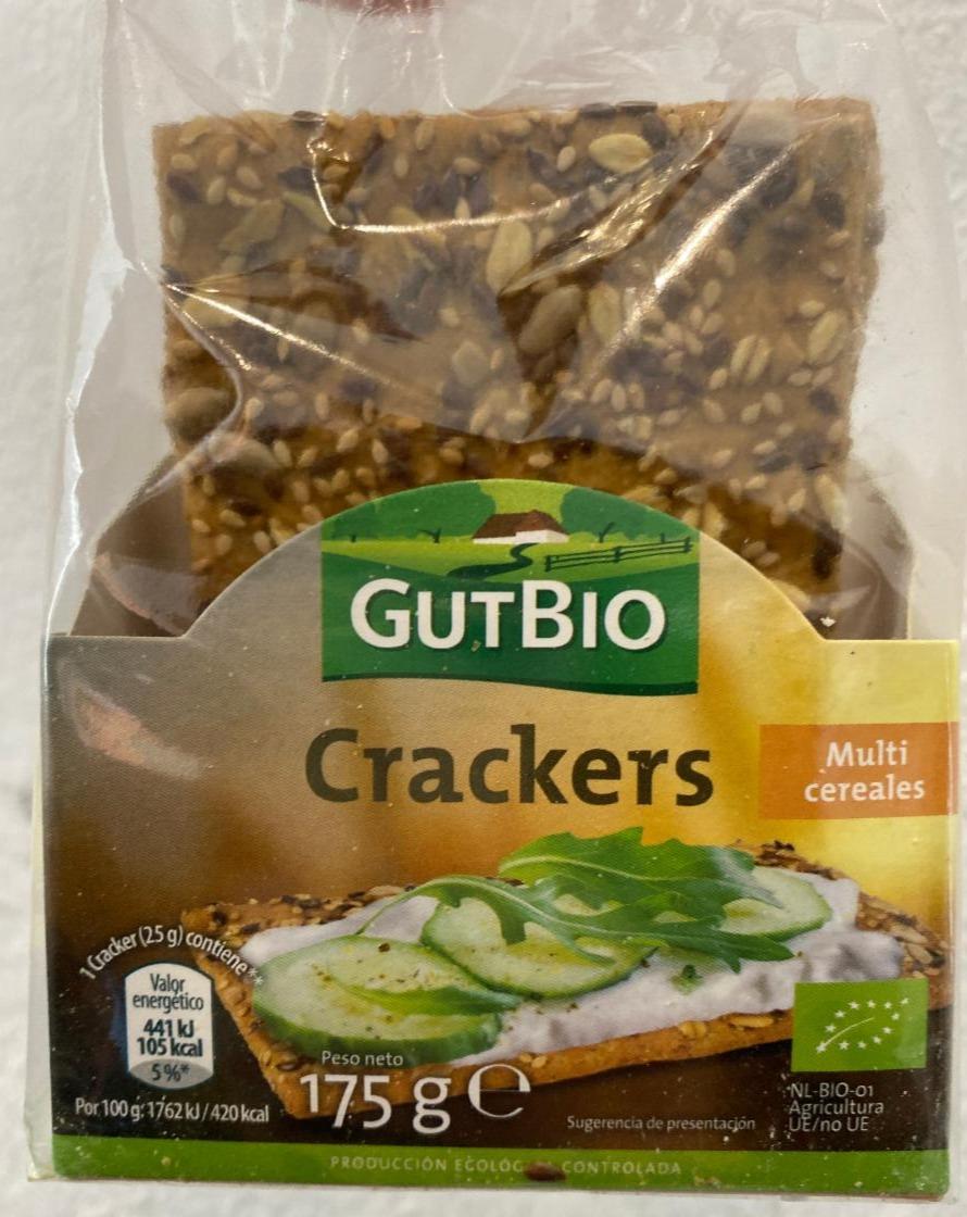 Fotografie - Crackers Multicereales GutBio