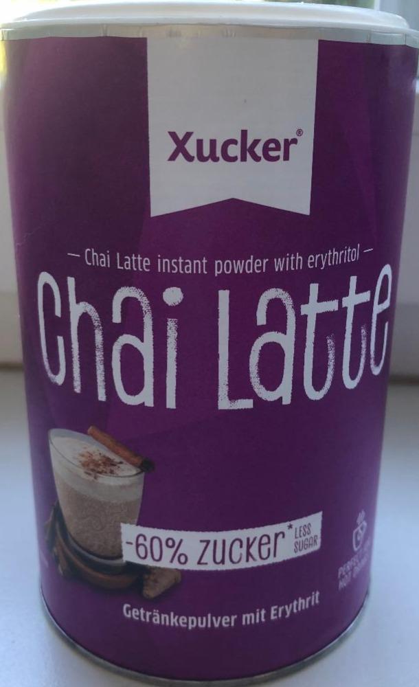 Fotografie - Chai Latte Getränkepulver mit Erythrit Xucker