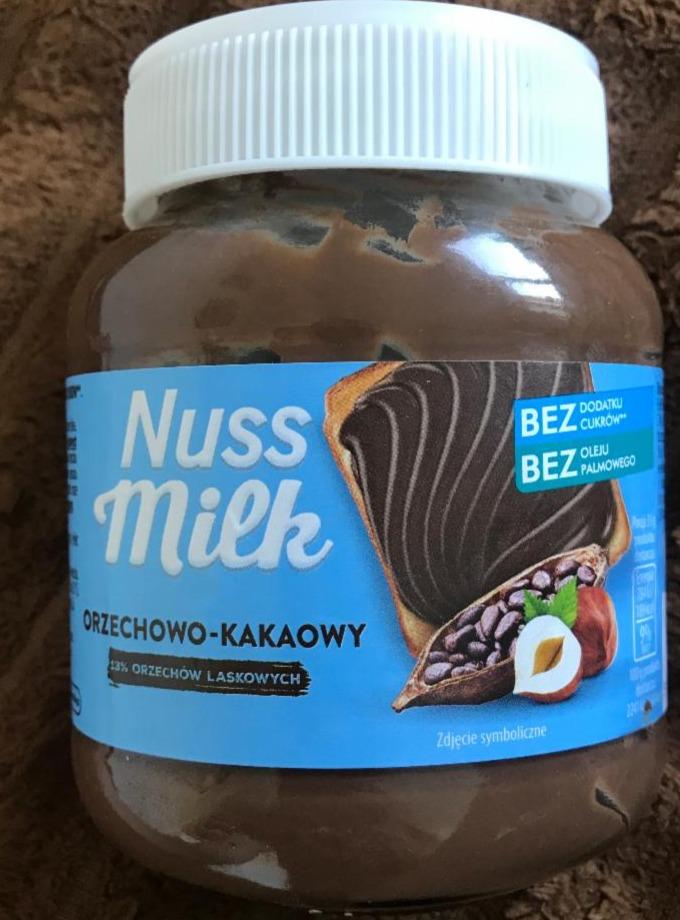 Fotografie - Nuss milk orzechowo kakaowy Biedronka