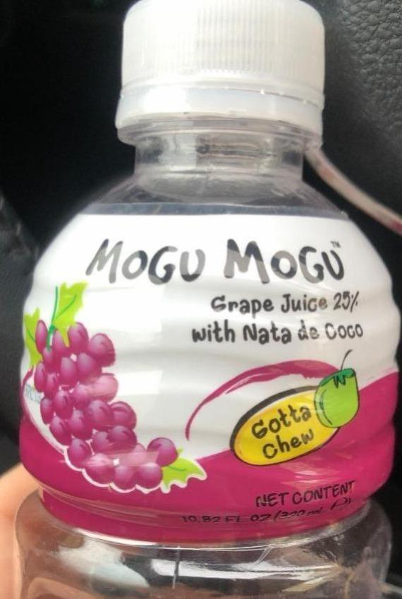 Fotografie - Grape Juice with Nata de Coco Mogu Mogu