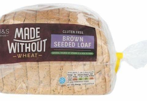 Fotografie - Made Without Wheat Gluten Free Brown Seeded Loaf M&S Food