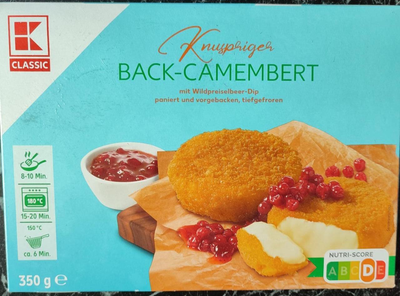 Fotografie - Knuspriger Back-Camembert K-Classic
