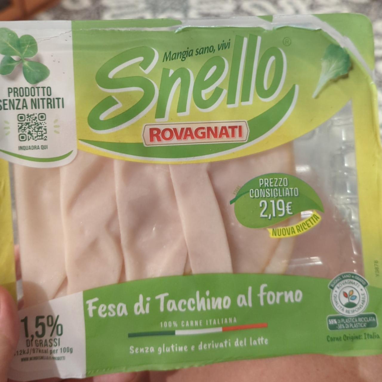 Fotografie - Rovagnati Fesa di Tacchino al forno Snello Rovagnati