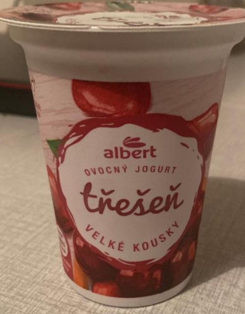 Fotografie - Ovocný jogurt třešeň Albert