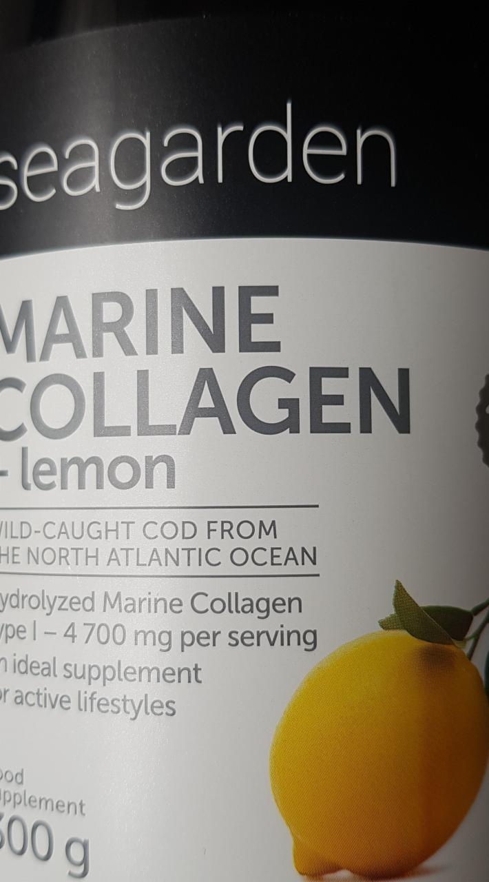 Fotografie - Seagarden Marine Collagen + lemon