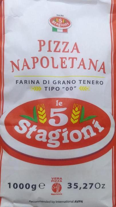 Fotografie - Pizza napoletana farina di grano tenero tipo 00 Le 5 Stagioni