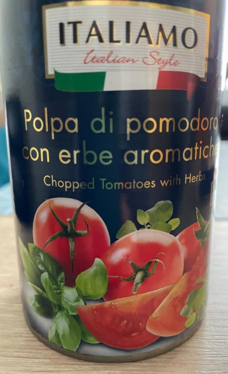 Fotografie - Italiamo Polpa di pomodoro con erbe aromatische Italiamo