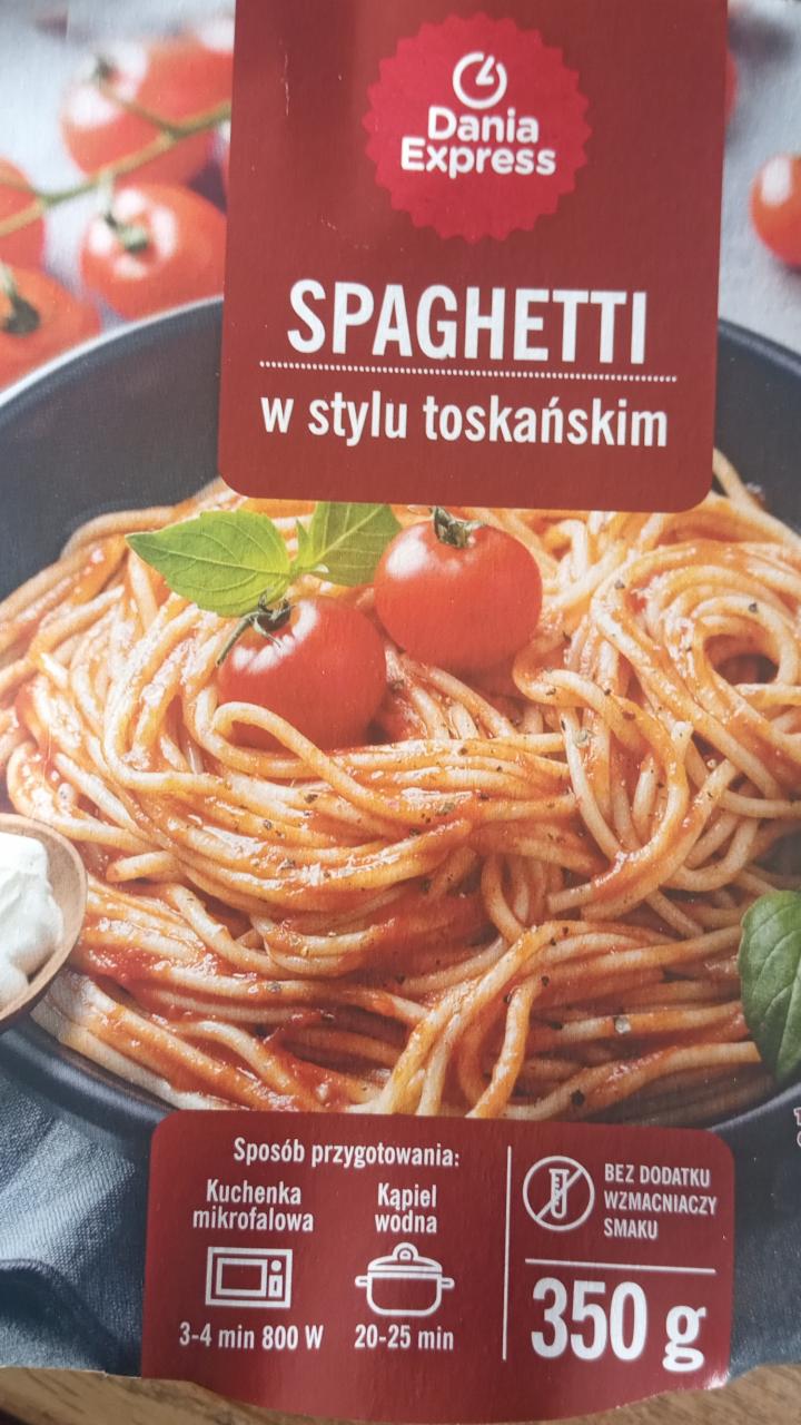 Fotografie - Spaghetti w stylu toskańskim Dania Express