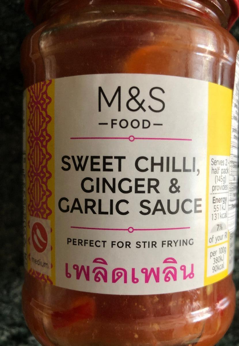 Fotografie - Sweet Chilli, Ginger & Garlic Sauce M&S