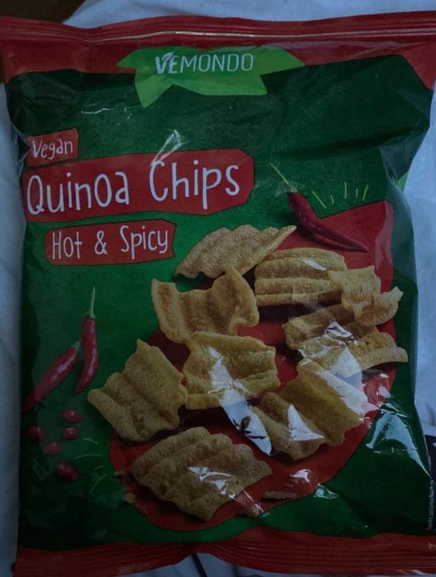 Fotografie - Vegan Quinoa Chips Hot & Spicy Vemondo