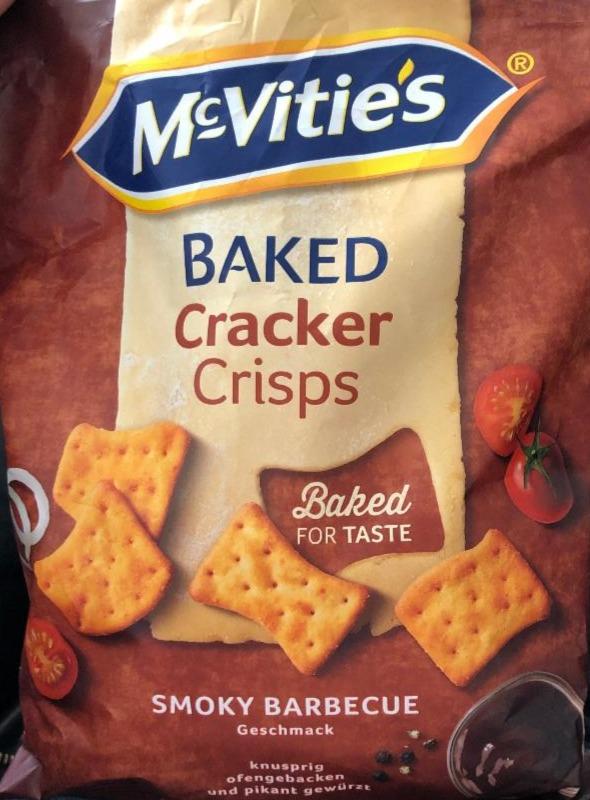 Fotografie - Baked cracker crisps smoky barbecue McVitie´s