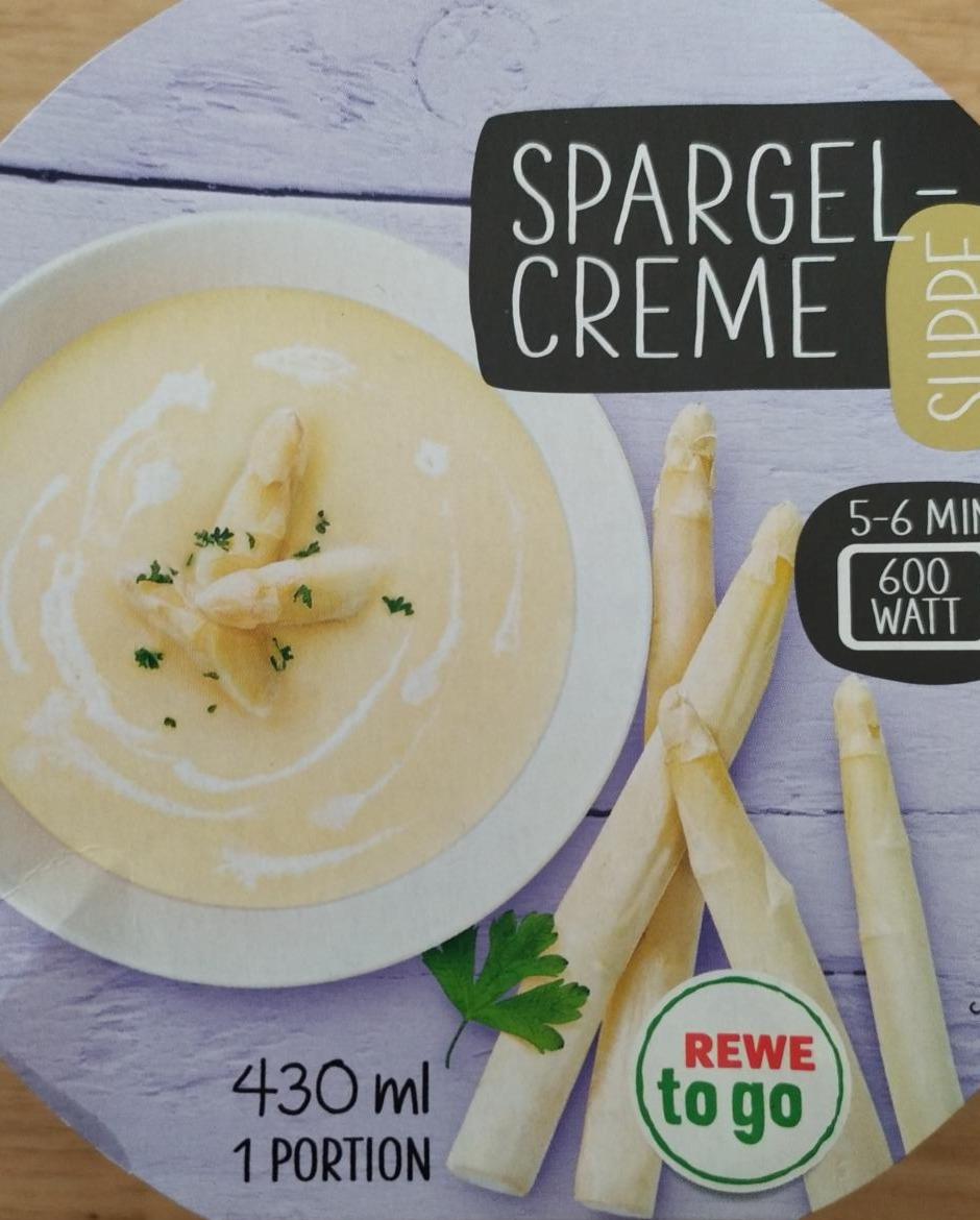Fotografie - SpargelCreme suppe Rewe to go