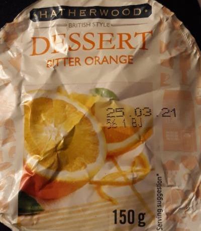 Fotografie - dessert bitter orange