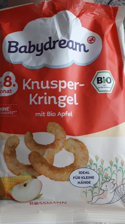 Fotografie - Bio Knusper-Kringel mit Bio Apfel Babydream