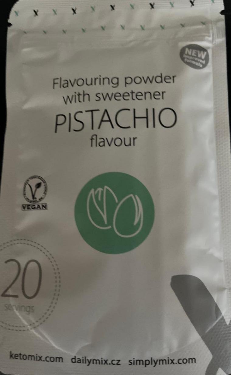 Fotografie - Flavouring powder with sweetener Pistachio flavour KetoMix