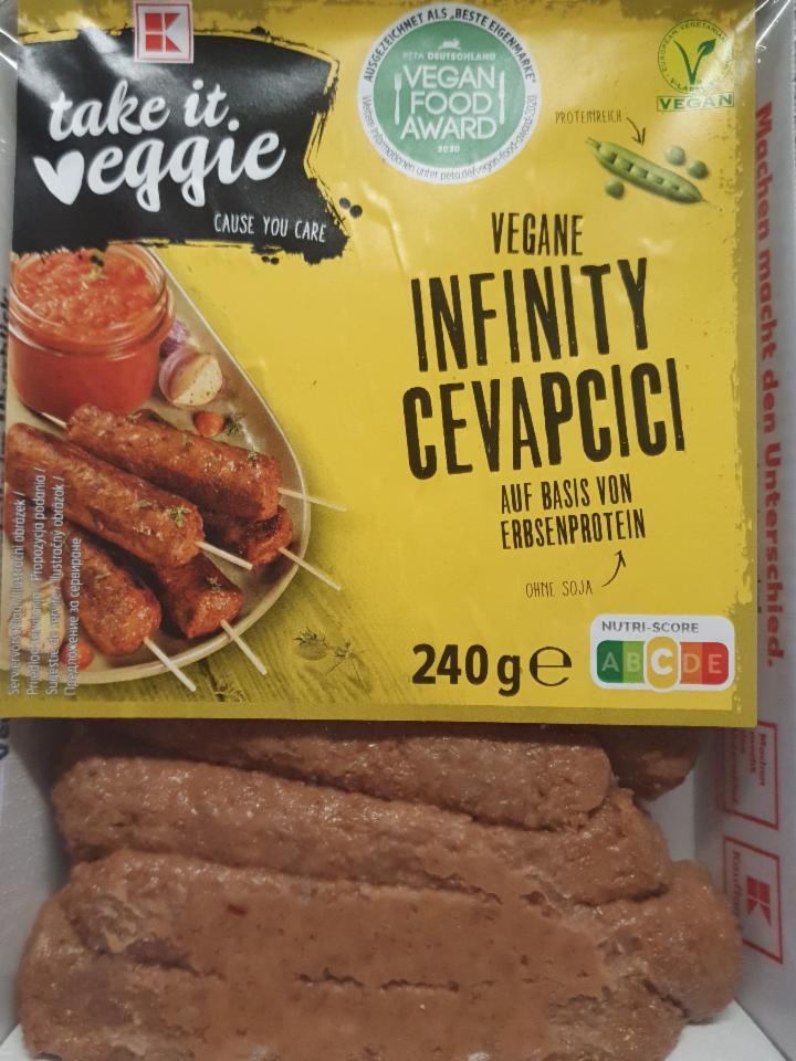 Fotografie - Vegane infinity cevapcici Take it veggie