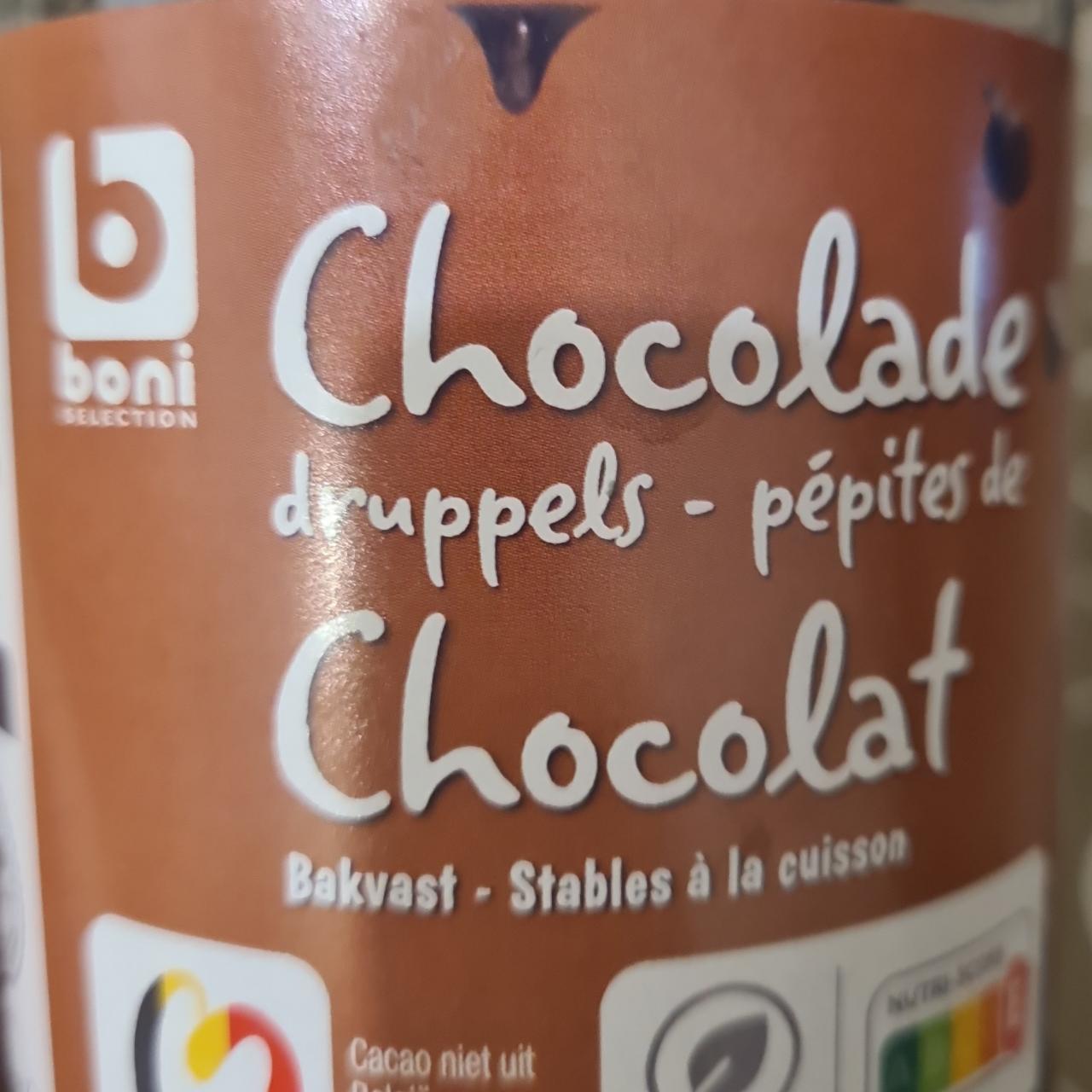 Fotografie - Chocolade druppels Boni Selection