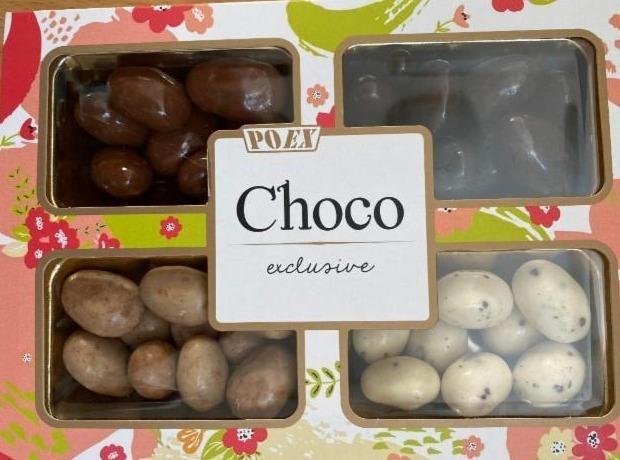 Fotografie - Choco exclusive (mandle v hořké čokoládě 4 druhy) Poex