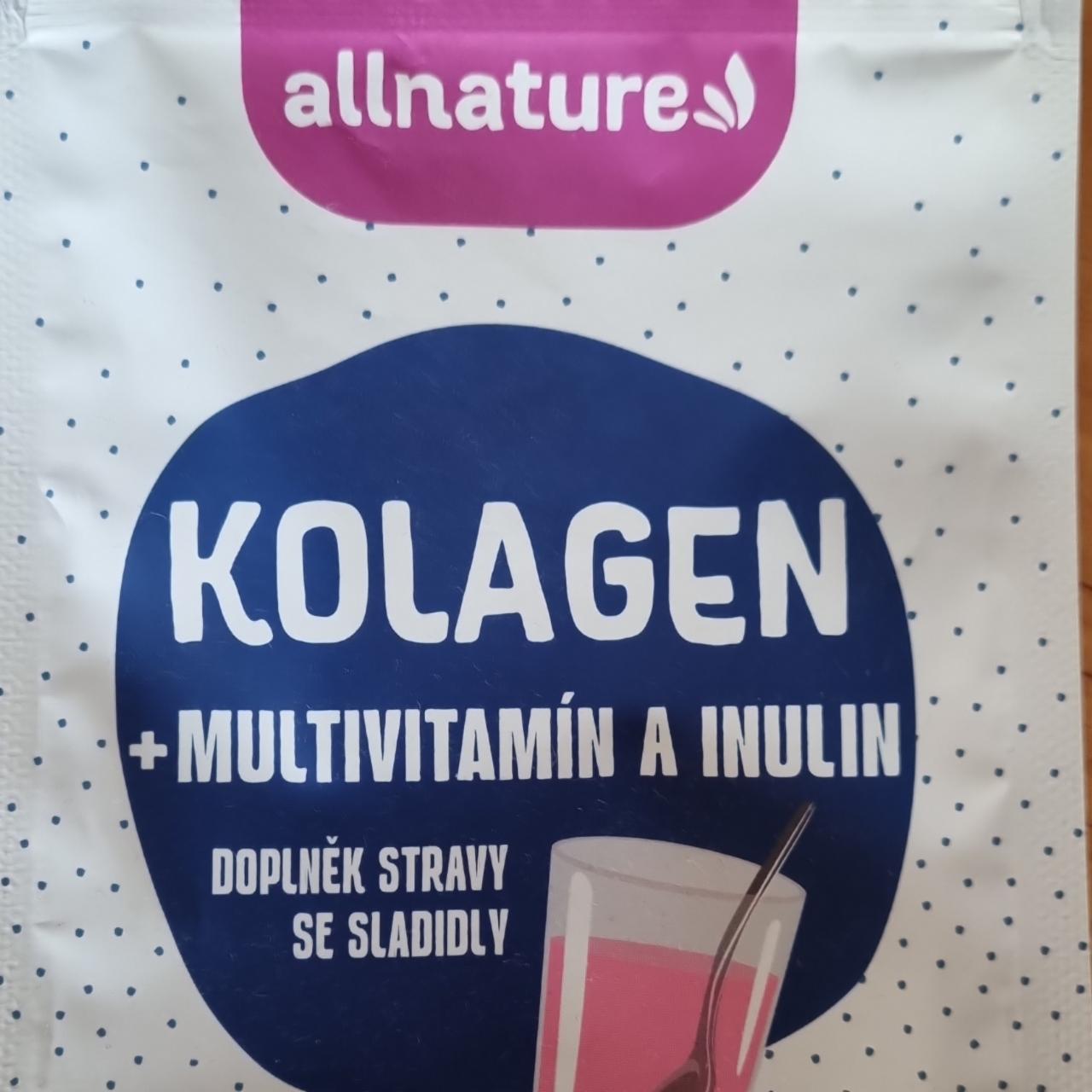 Fotografie - Kolagen + multivitamín a inulin Allnature