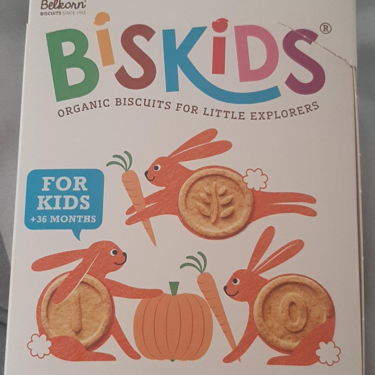 Fotografie - BISkids bio dětské mini sušenky s mrkví a dýní Belkorn