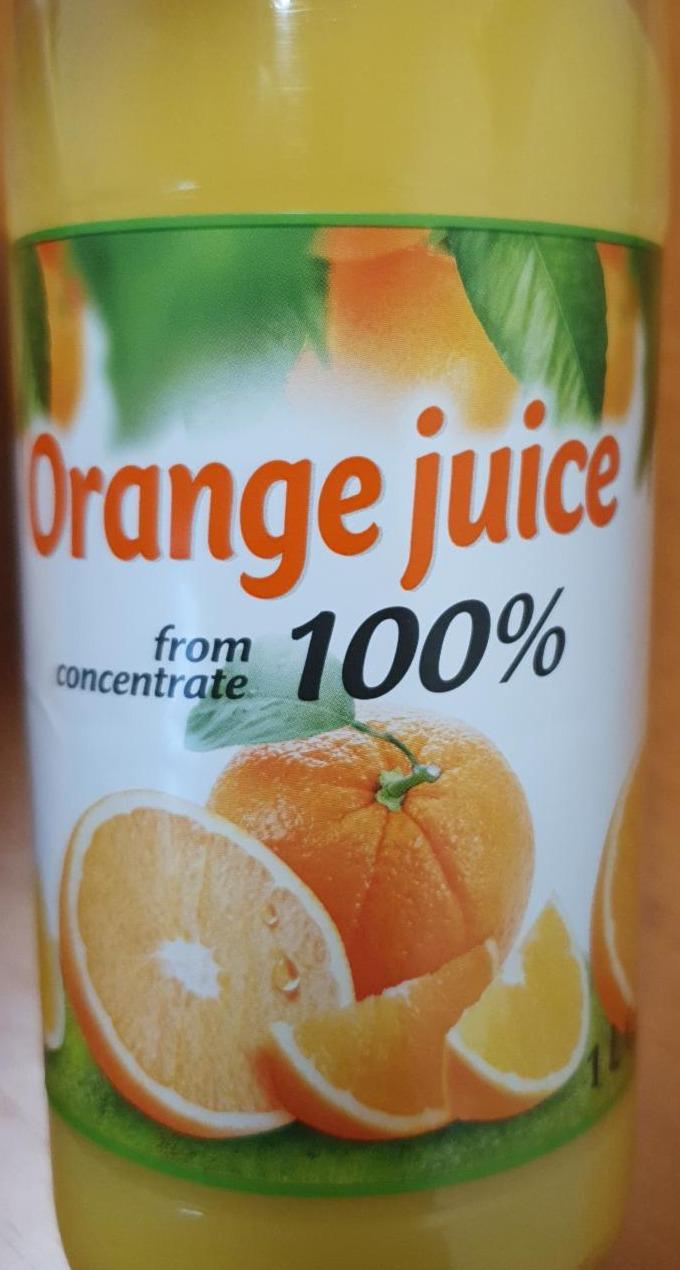 Fotografie - Orange Juice 100% from concentrate