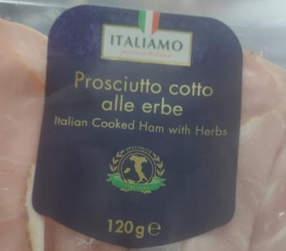 Fotografie - Zapečená šunka s bylinkami Prosciutto cotto alle erbe Italiamo