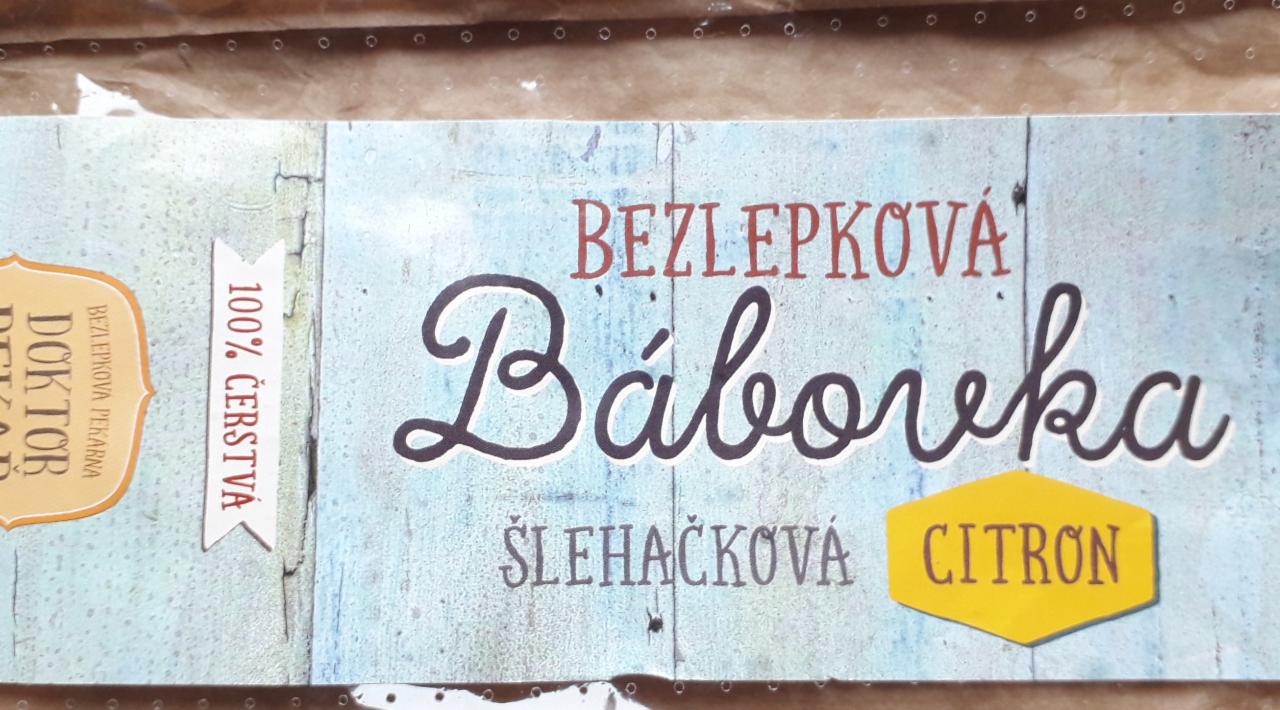 Fotografie - Bábovka bezlepková šlehačková Citron Doktor Pekař