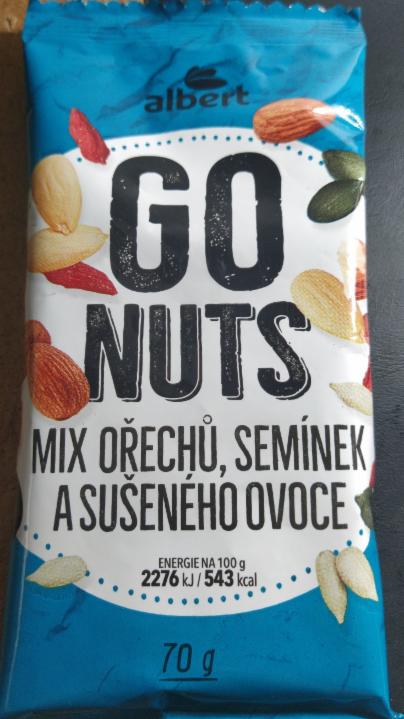 Fotografie - go NUTS mix ořechů, semínek a sušeného ovoce
