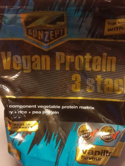 Fotografie - Vegan Protein 3 Stack Vanilla Z-Koncept