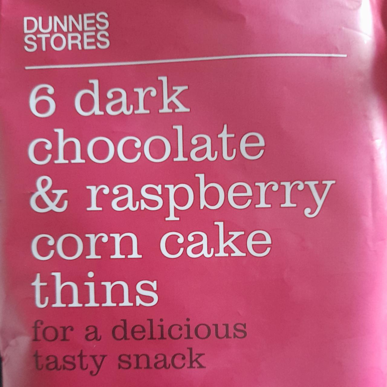 Fotografie - Dark chocolate & raspberry corn cake Dunnes stores