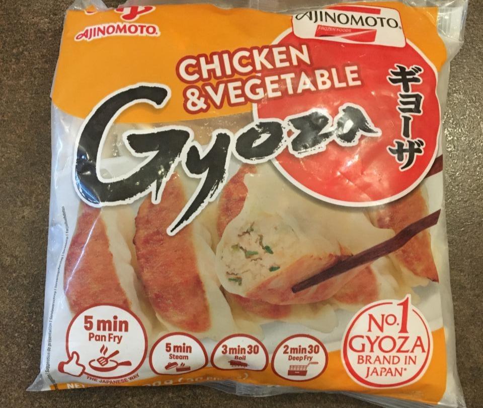 Fotografie - Gyoza kuřecí a zeleninová Ajinomoto