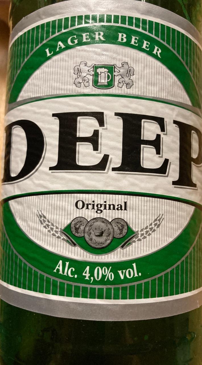 Fotografie - Deep original 4% Lager beer