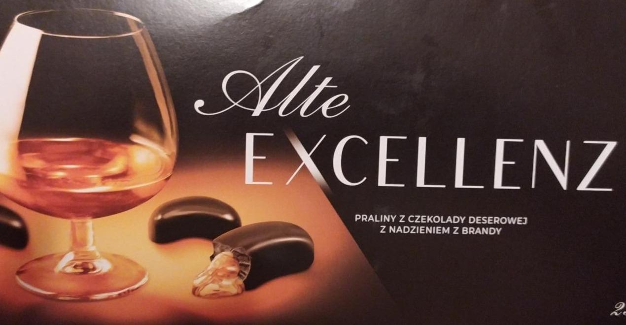 Fotografie - Čokoládové bonbony s náplní 45% s brandy Alte Excellenz
