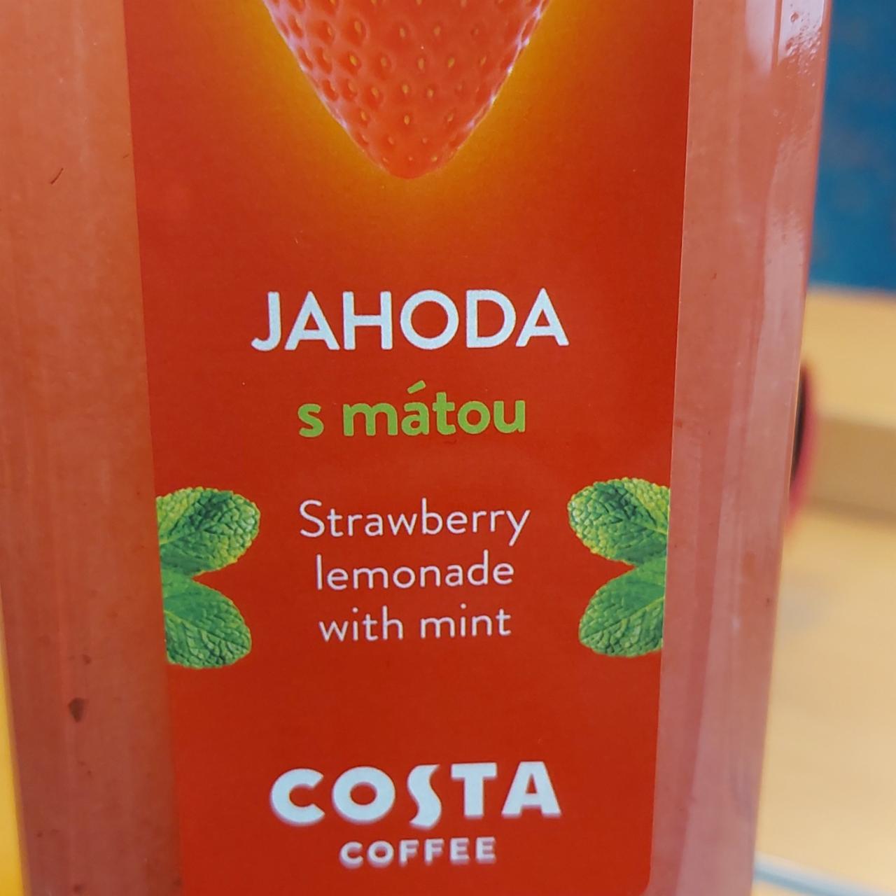 Fotografie - Strawberry lemonade with mint Costa Coffee