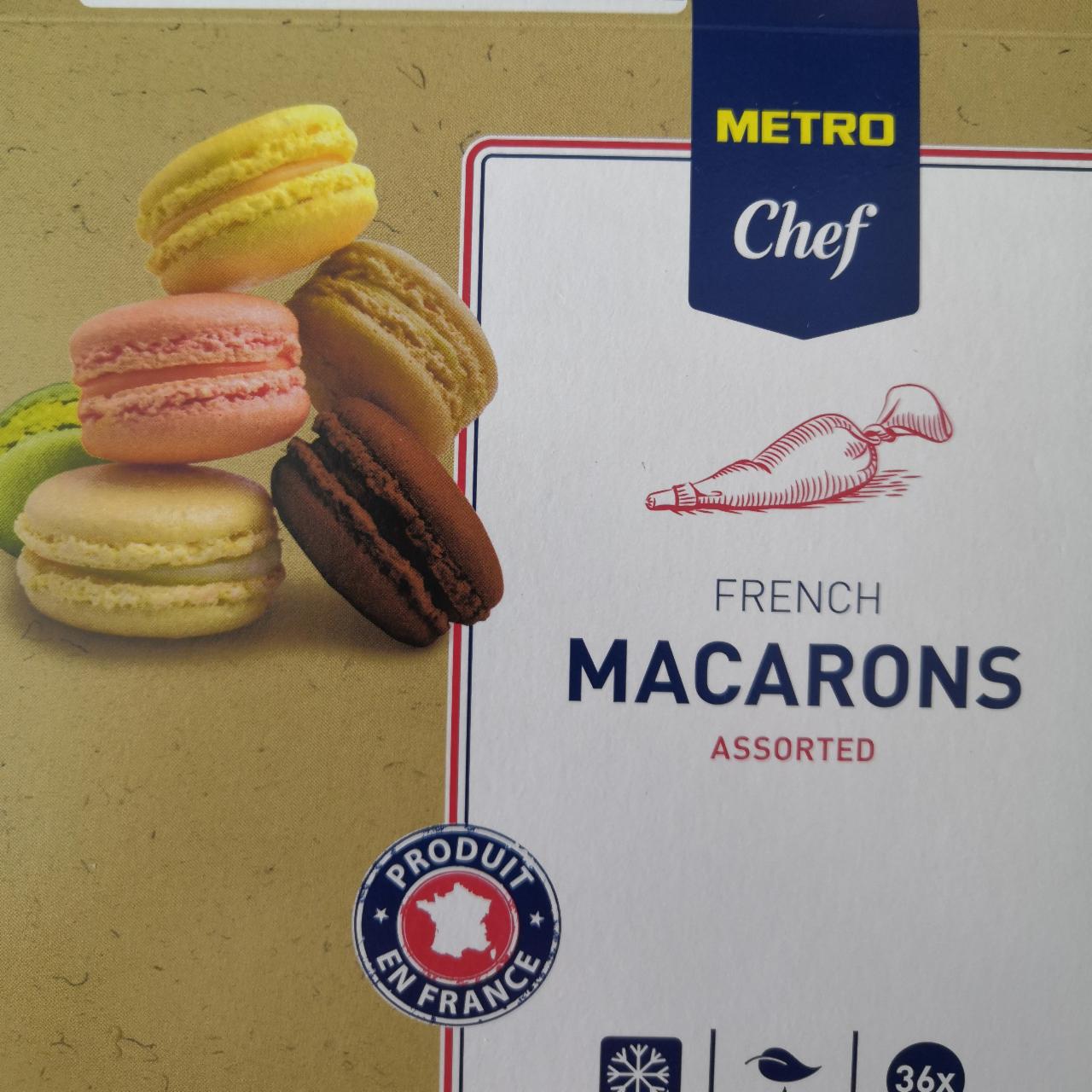 Fotografie - French macarons Metro Chef