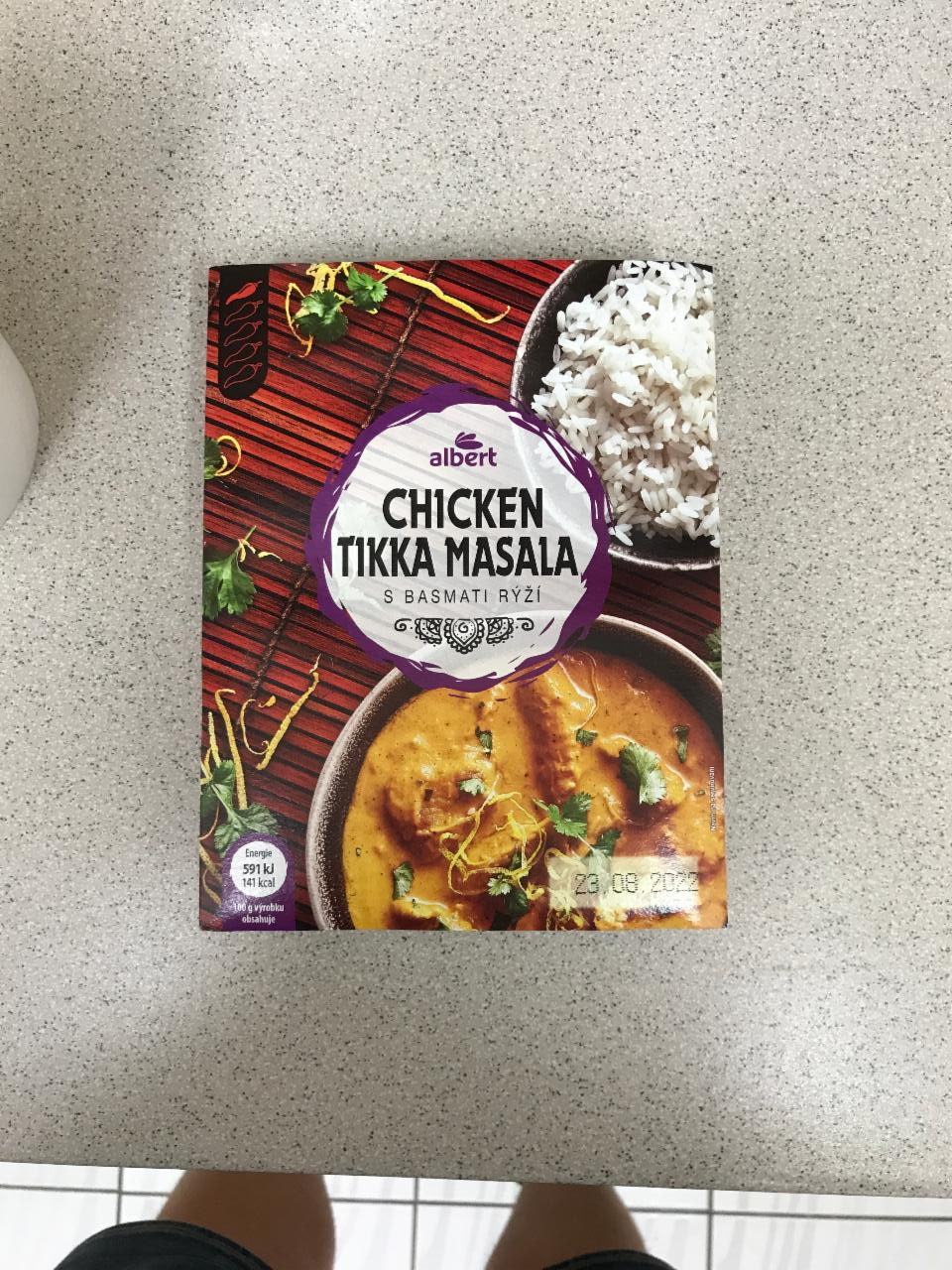 Fotografie - chicken tikka masala s basmati rýží Albert