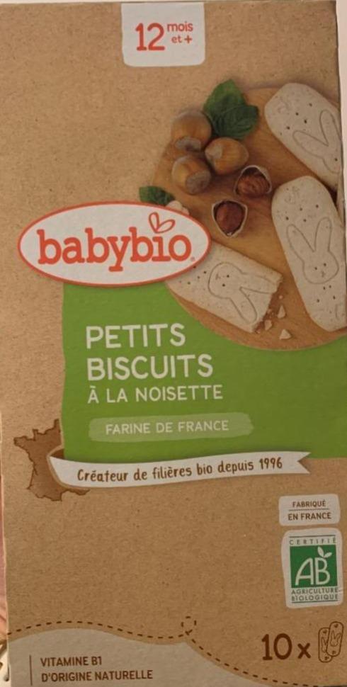 Fotografie - Petits Biscuits à la noisette BabyBio