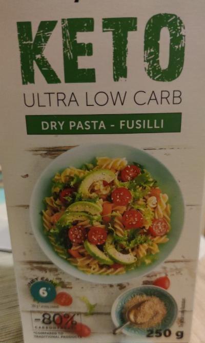 Fotografie - Keto Ultra Low Carb pasta fusilli Norbi Update