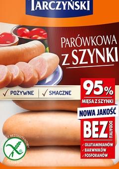 Fotografie - Parówkowa z szynki 95% Tarczyński