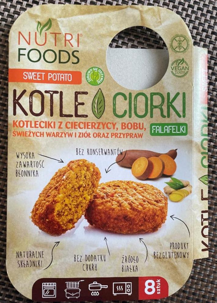 Fotografie - Sweet Potato Kotle Ciorki Falafelki Nutri Foods