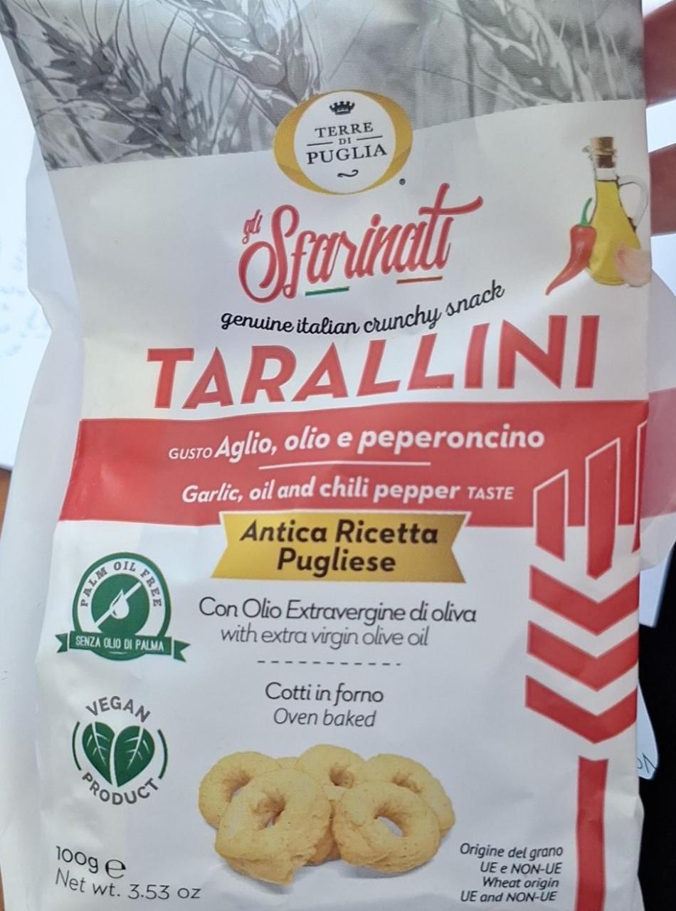 Fotografie - Tarallini garlic, oil and chili pepper Terre Di Puglia