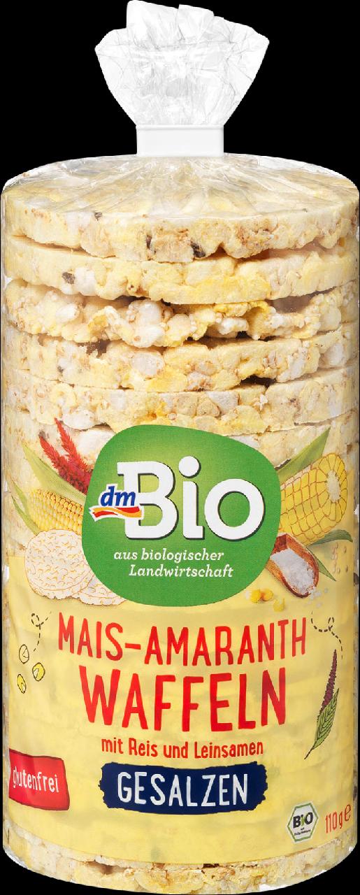 Fotografie - kukuřično-amarantové chlebíčky dmBio
