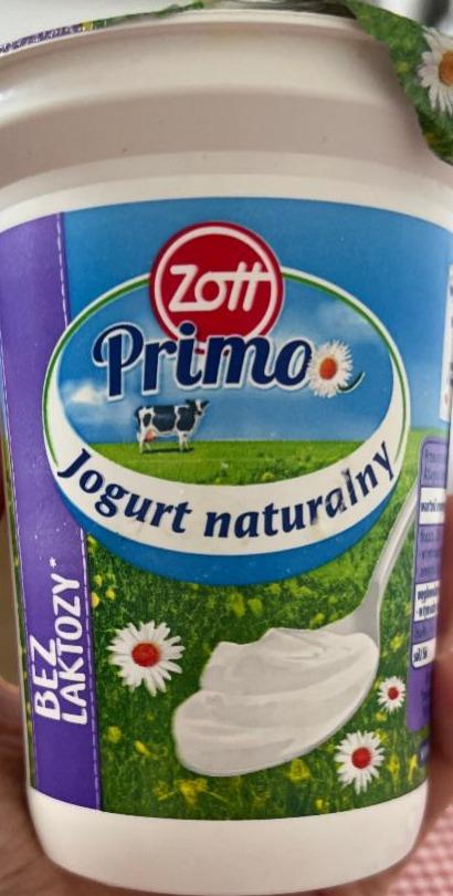 Fotografie - Zott Primo Jogurt Naturalny bez laktozy