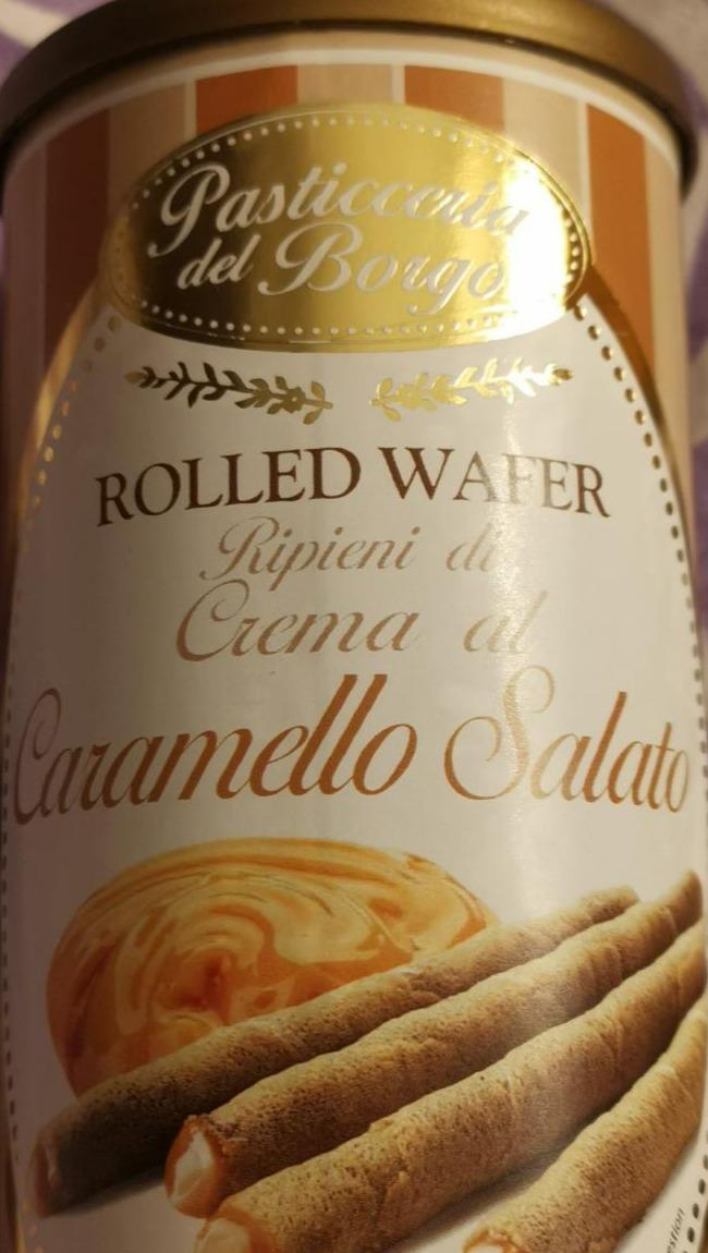 Fotografie - Rolled wafer Crema al Caramello Salato Pasticceria del Borgo