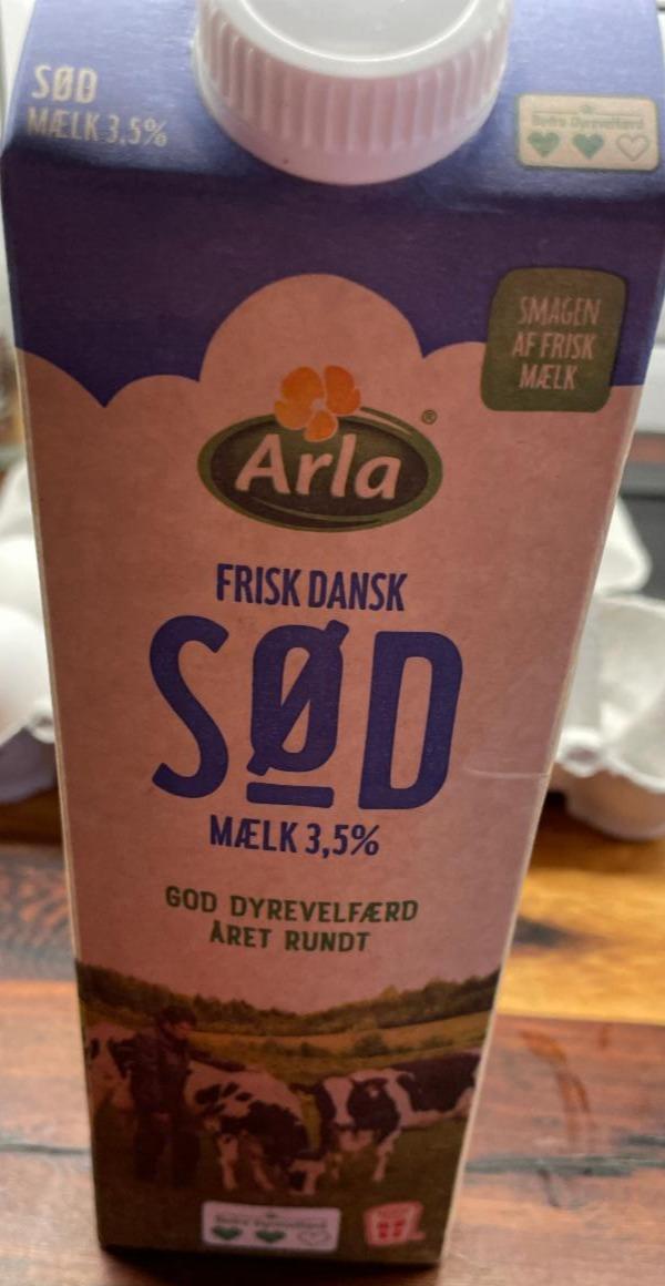Fotografie - Sød Mælk 3,5% Arla