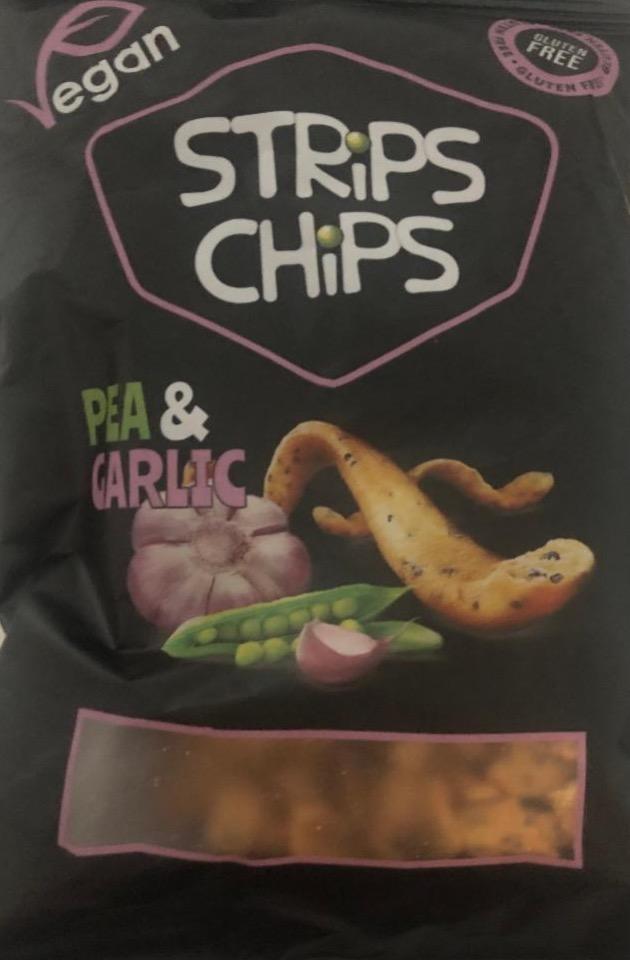Fotografie - Strips Chips Pea & Garlic