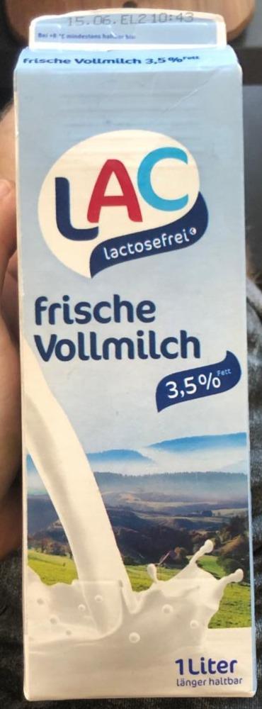 Fotografie - Lactosefrei Frische Vollmilch 3,5% Fett LAC
