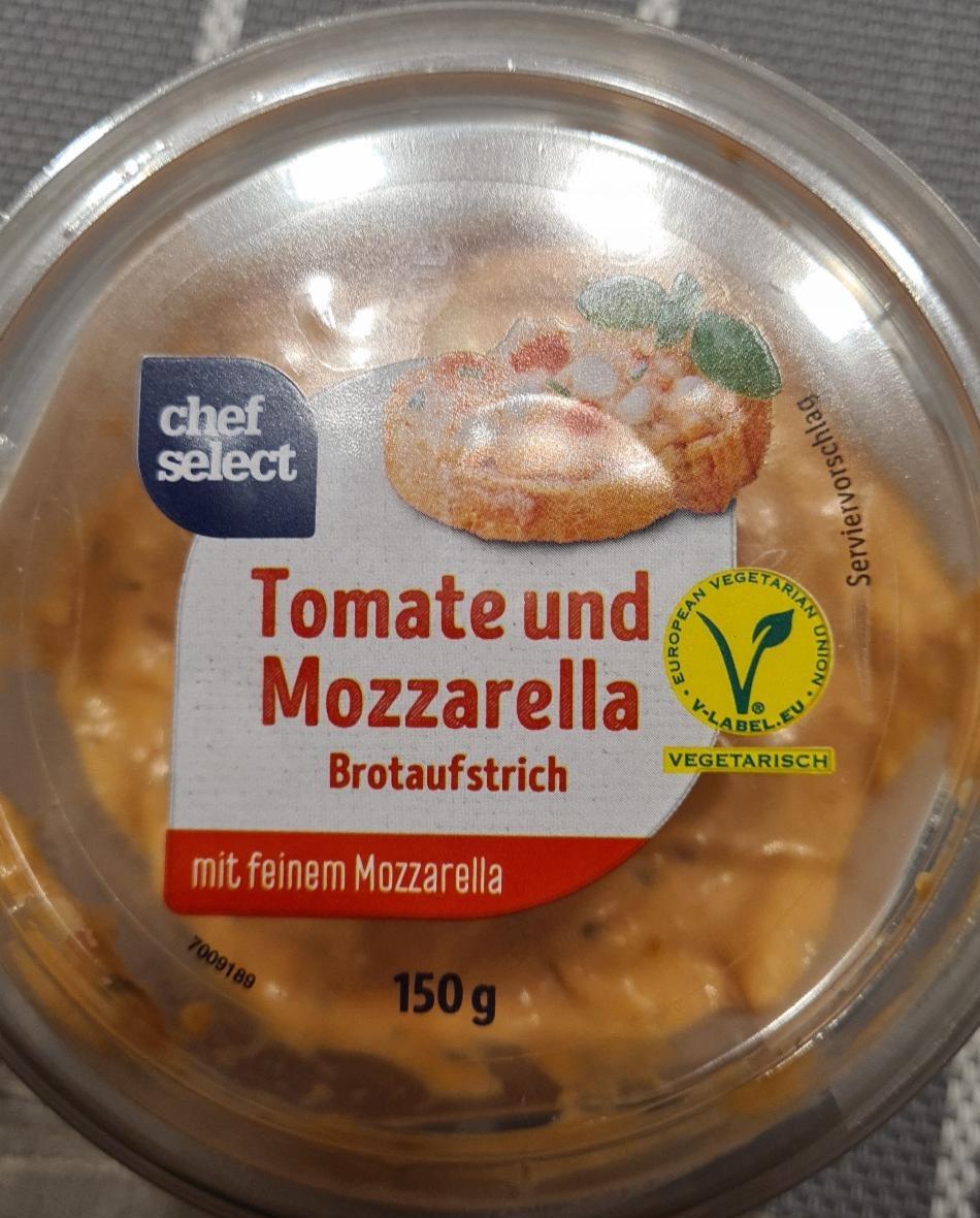 Fotografie - Tomate und Mozzarella Brotaufstrich Chef Select